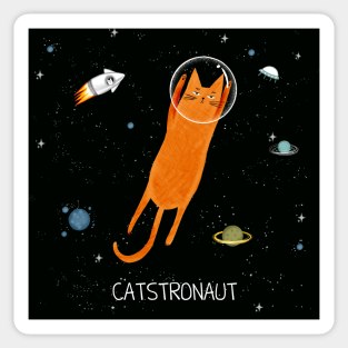 Cats in space. Sticker